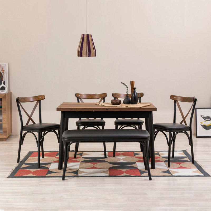 Bohlman Rectangular Restaurant Dining Set