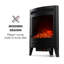 Klarstein 46cm W Black Electric Stove
