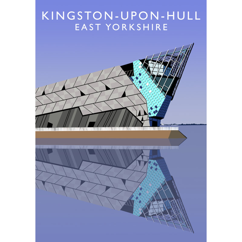 Kingston-upon-Hull 2 by Richard O'Neil - Print, No Frame, 40 cm H x 30 cm W x 1 cm D