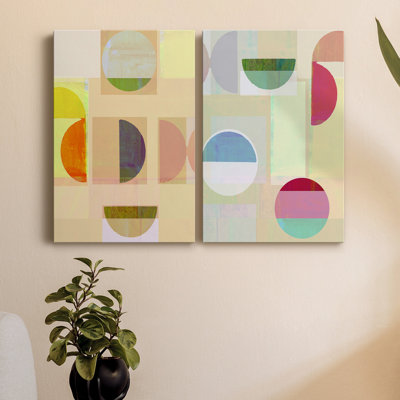 " Demi I " 2 Piece Art Graphic Art Print