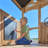 Backyard Discovery Dover Bay Spruce Wood Swing Set with Wave Slide, Tube Slide, Clubhouse, and Rock Wall