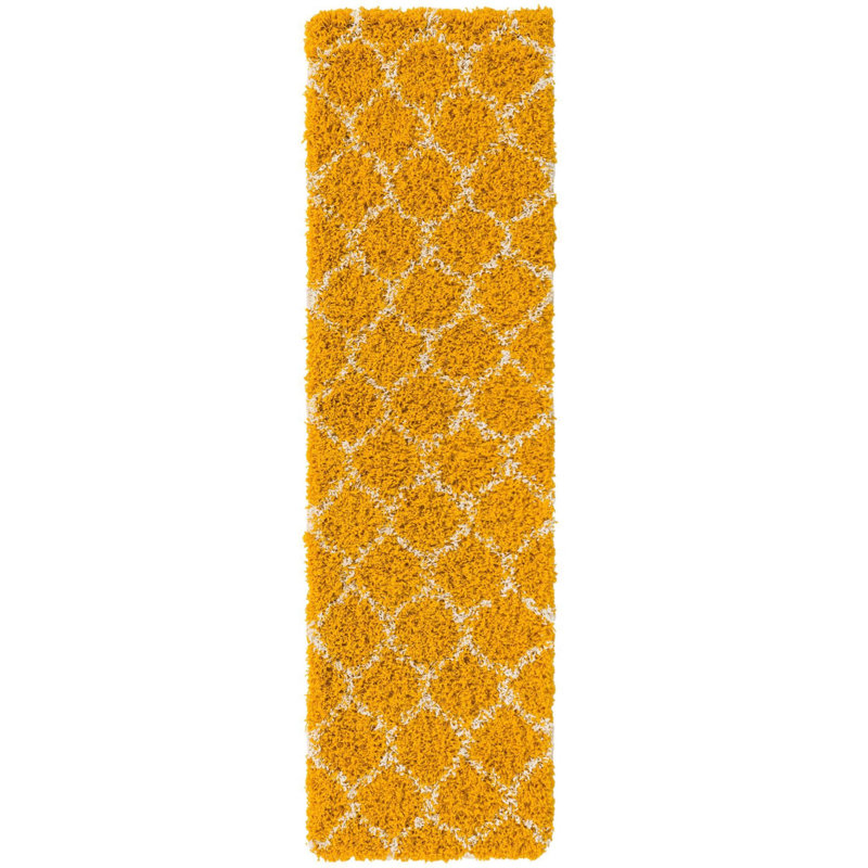 Denerio Geometric Indoor Rug, Runner 2' x 7'