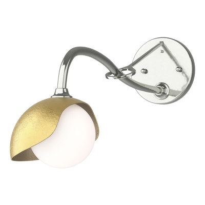Brooklyn 1 - Light Hardwired Armed Sconce
