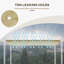 Outsunny Retractable Pergola Shade Cover ONLY, Beige-746252966