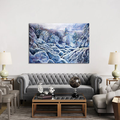 Winter 1 Piece Wall Art on Canvas