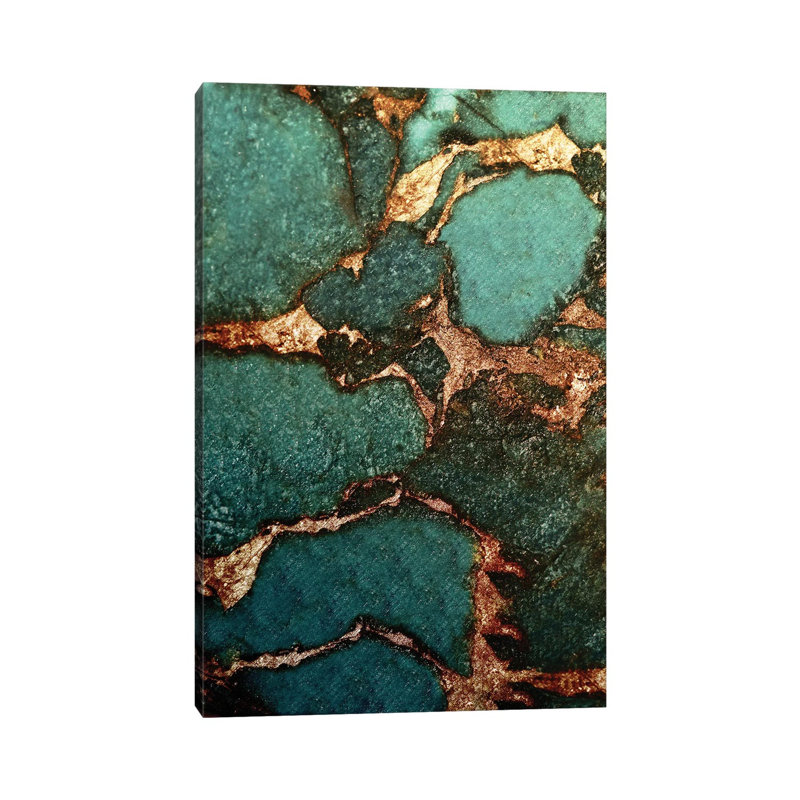 «Emerald» - reproduction d'art, Toile tendue, H 12 po x l 8 po x P 0,75 po