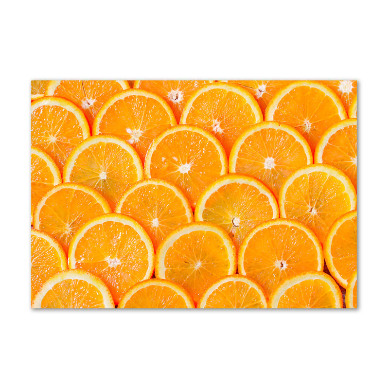 Orange Slices - Wrapped Canvas Print
