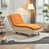 Mélange de polyester orange sélectionné