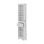 Armoire de salle de bain haute avec tablette réglable, armoire de rangement autoportante avec tiroir et porte-342178292