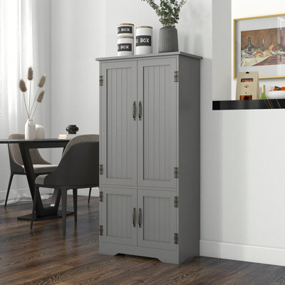HOMCOM 48.5"  Kitchen Pantry Cabinet