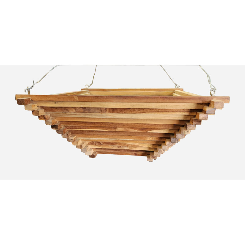 Hanging Planter, 9" H x 20.5" W x 20.5" D