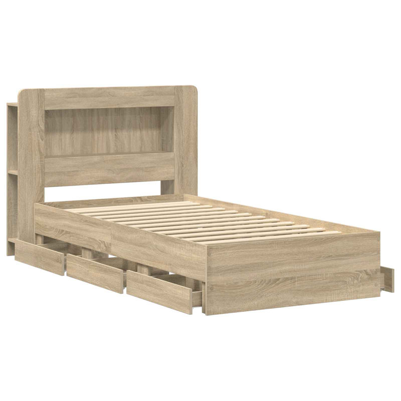 Bed, Sonoma Oak, Small Single (2'6)