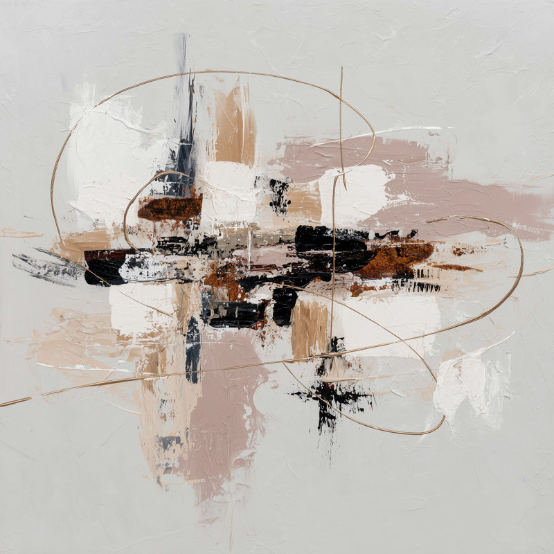 Fragmented Harmony, 40" H x 40" W