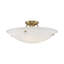 Plafonnier semi-encastré 4 lumières 24 po Aneudi-814786921
