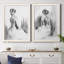 «Soft Silhouette I», ensemble de 2 reproductions d'art-956800001-956800013-1031789614