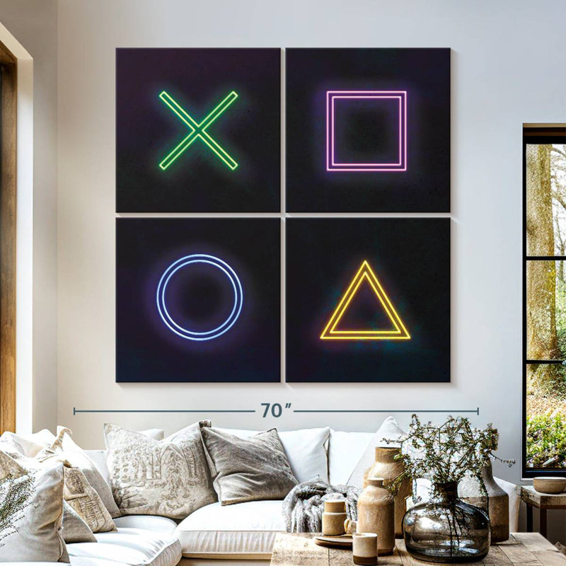 Keiraleigh Neon PlayStation Icons