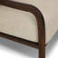 Chaise d'extérieur teinté brun Castilla Boda FSC