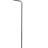 Orion Floor Lamp, Arched C-Shaped Arm, Beige Drum Shade, Black Metal