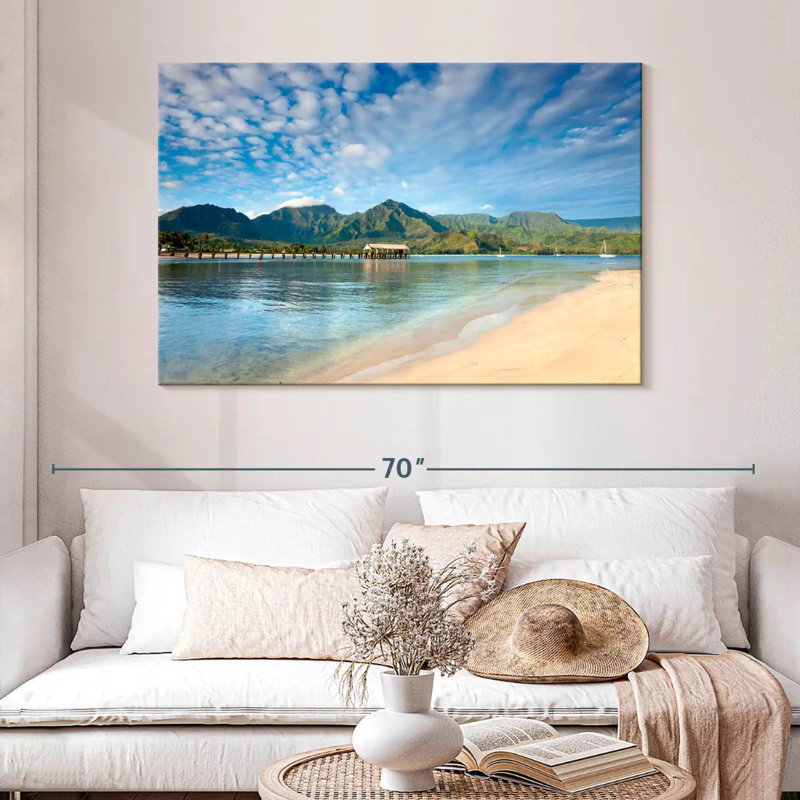 Gillard Heavenly Bay Hanalei, H 32 po x l 48 po