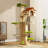 7 Tiers Cat Tree with Condons,Perch,Scratching Posts