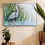 Heron In The Marsh I, reproduction d'art sur toile-94357969-94357968