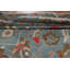 Tapis bleu All-Over Oushak 9 x 12