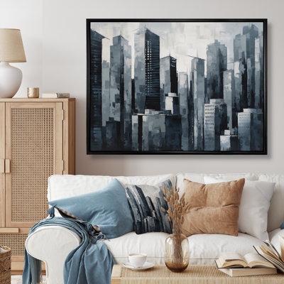 Lucilio " Grey And Black City In Simplicity IV "