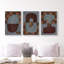 Checkered Dominos Set Set by Oliver Gal-1667034377-1667034877