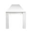 Console extensible, 118,50 po, blanc, pratique pour les salles d'étude, matériaux de bureau multifonctionnels, option d'économie d'espace-285497041