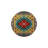 Yellow Geometric Patterned Woven Base Washable Rug-299034245