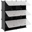 6 Pair Shoe Rack
