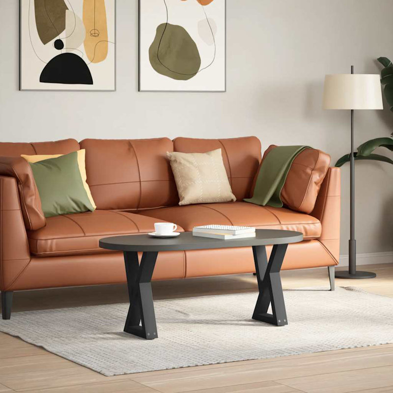Table Leg, 43.3cm H x 38cm W, Black