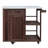 Outdoor Kitchen Island with Stainless Top-402531690