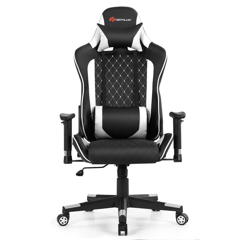Fauteuil Goplus, Noir / blanc