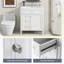 Meuble-lavabo simple avec plateau Thaddeus-1375064656