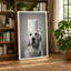 Toilet Paper Dog Modern - Wrapped Canvas-1711901395-1711901396