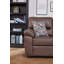 Fauteuil confortable avec coussin décoratif 36,8 po Leathaire-116533702