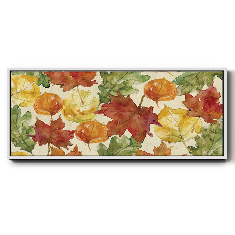 Autumn Leaves- Framed Canvas