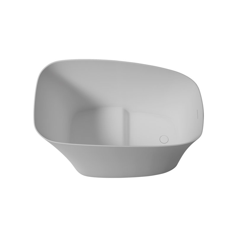 51" Solid Surface Soaking Bathtub