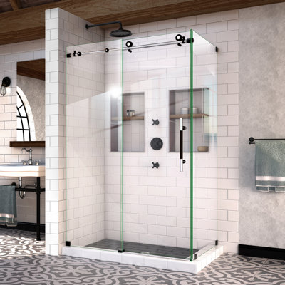 Enigma-X Frameless Sliding Shower Enclosure