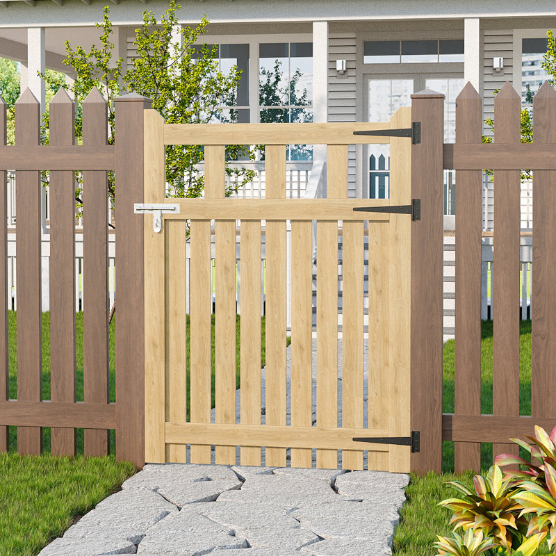 Bargman Gate Fencing with 1 Panel(s) Included, 10 ft. H x 7.6 ft. W