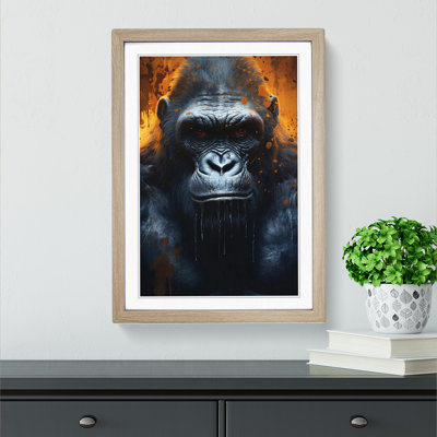 Gorilla Realism - Framed Print