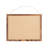 Mattson Commercial Wall Mount Framed Linen Board with Included Wooden Push Pins-91483719-91483718
