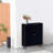 Slim Shoe Cabinet With Flip-Top Drawers-1245842836