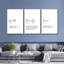 Impression sur toile Faith Family Love-93057904