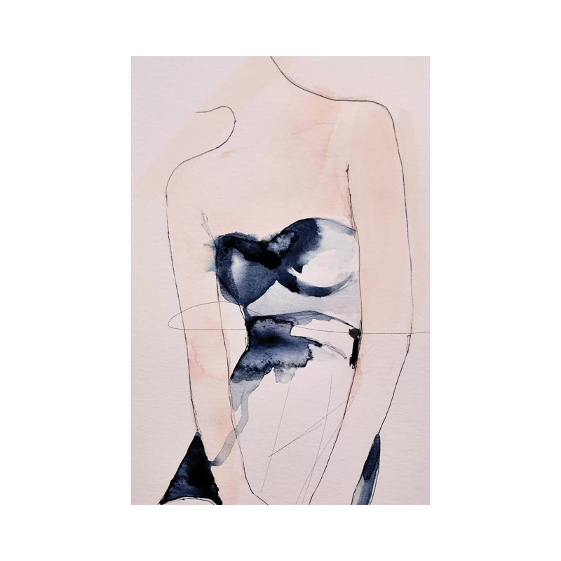 Figure 4 1 Piece Wrapped Canvas Wall Art, 45.72cm H x 30.48cm W x 1.91cm D