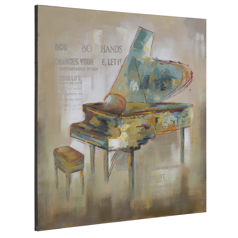 « paris », peinture sur toile tendue