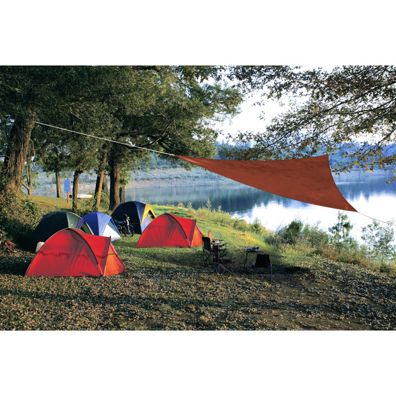 10' Triangle Shade Sail, Terra Cotta