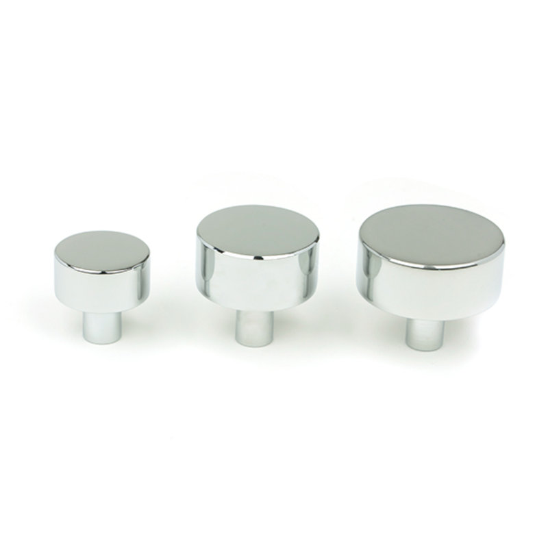 Round Knob, 4 cm, Polished Chrome