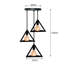 Raelyn 3 - Light Black Pendant